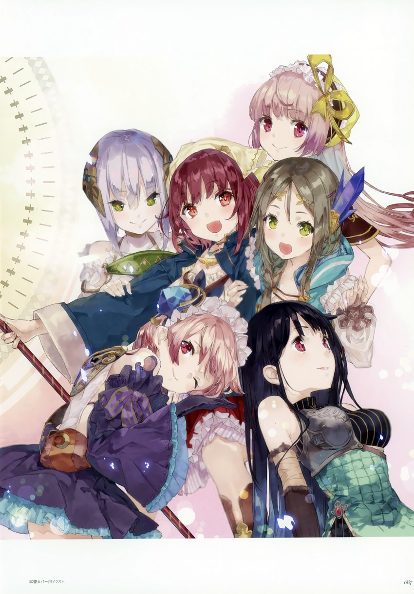 sophie neuenmuller, firis mistlud, plachta, suelle malen, lydie malen, and 1 more (atelier and 3 more) drawn by noco_(adamas) and yuugen