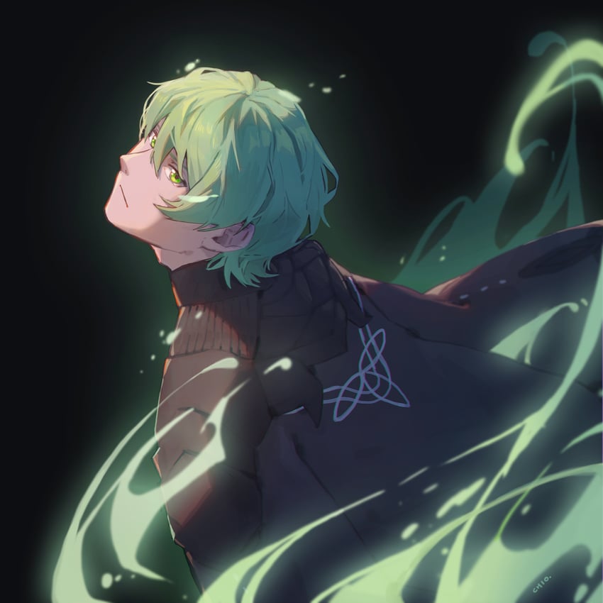 male byleth (fire emblem and 1 more) drawn by chio_fe3h