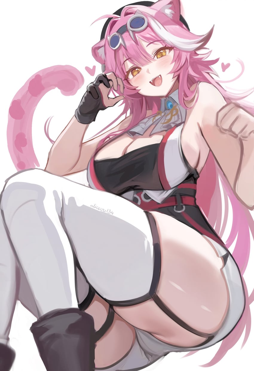 raora panthera (hololive and 1 more) drawn by alice_vu