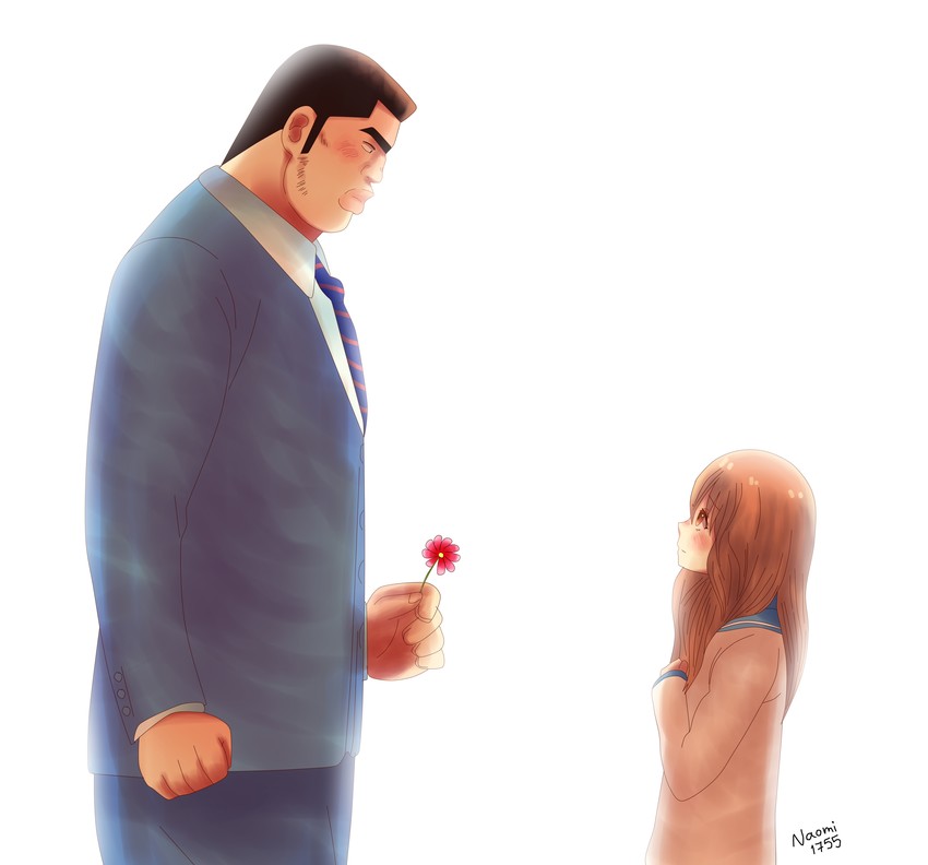 yamato rinko and gouda takeo (ore monogatari!!) drawn by naomi1755