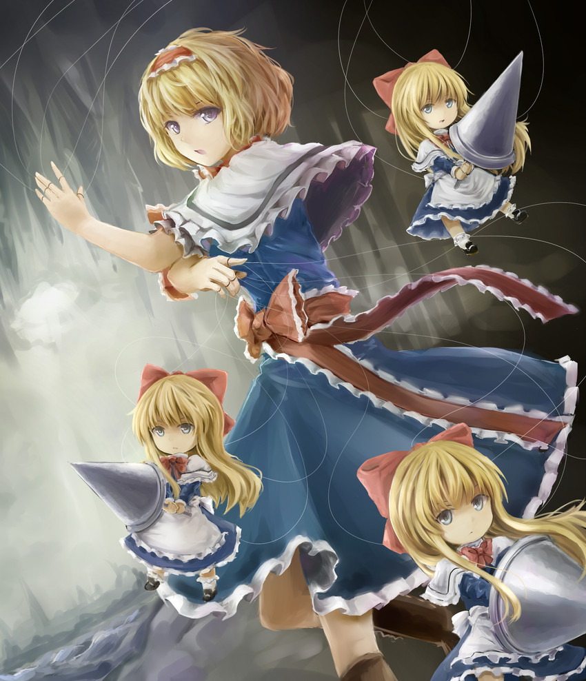 alice margatroid and shanghai doll (touhou) drawn by af-henrytz
