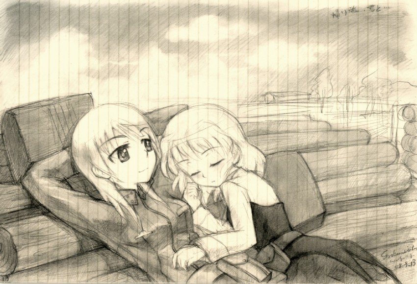 sanya v. litvyak and eila ilmatar juutilainen (world witches series and 1 more) drawn by kisetsu