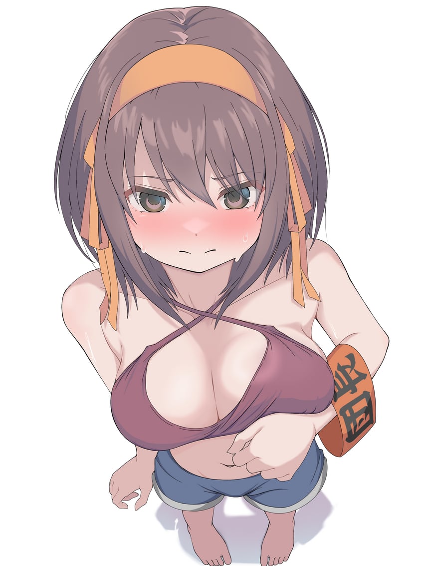 suzumiya haruhi (suzumiya haruhi no yuuutsu) drawn by rai_iceblast