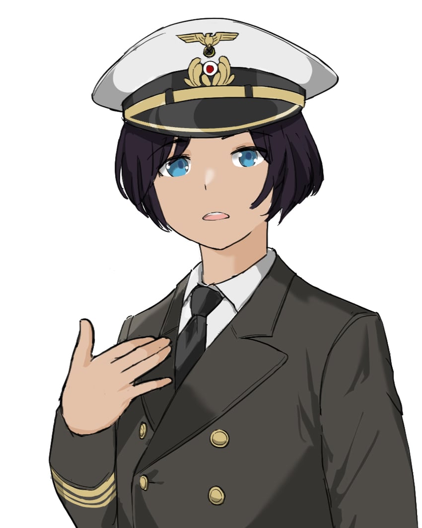 commander and robert downey jr. (azur lane) drawn by parallelrey