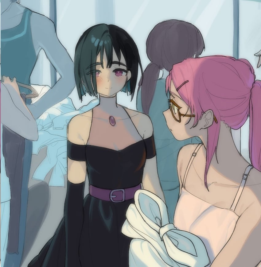 sua and mizi (alien stage) drawn by kaname_momo