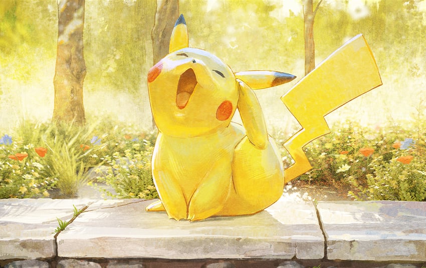pikachu (pokemon and 1 more) drawn by minami_kazuki_(hanbee)