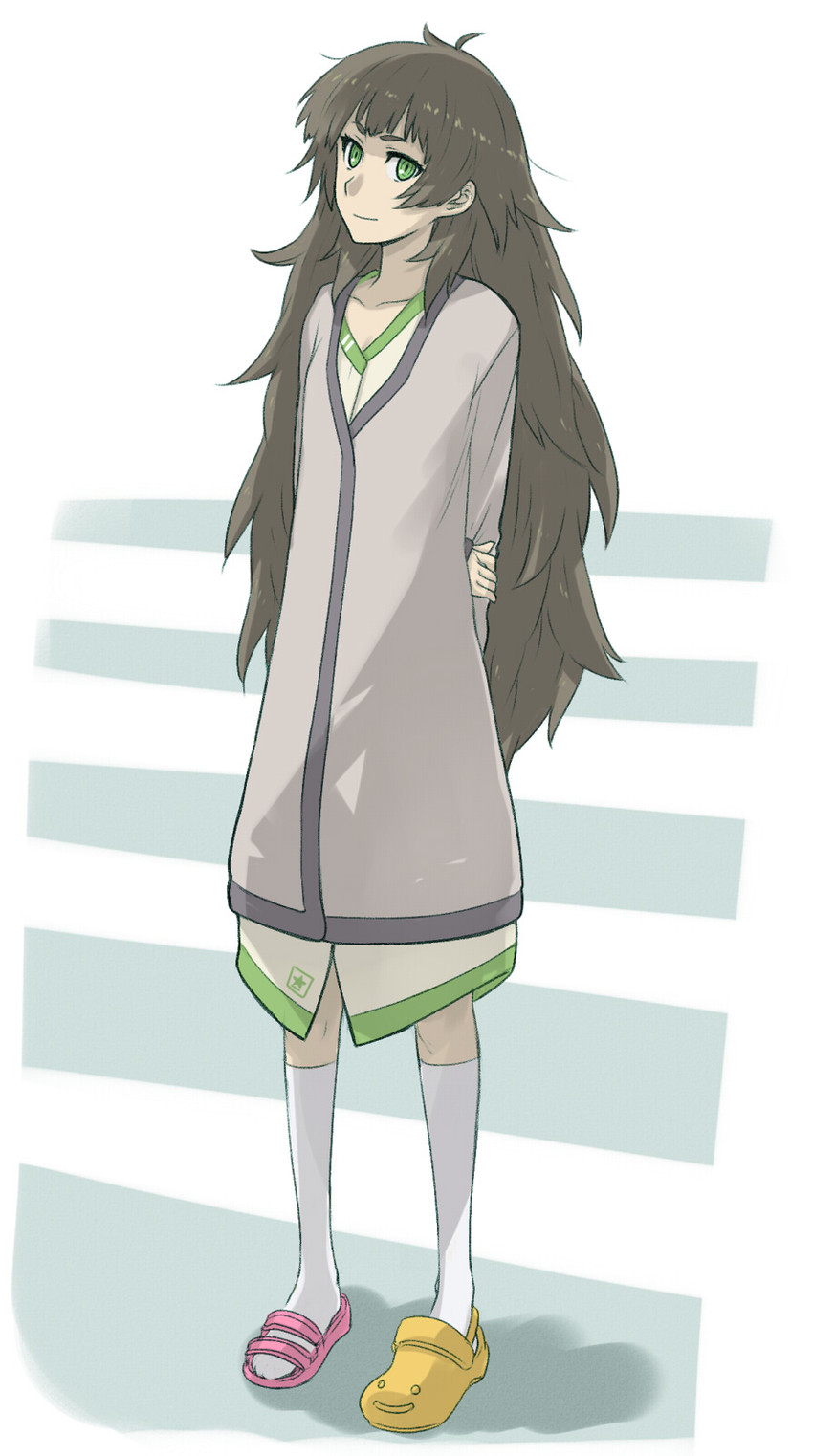 hiyajou maho (steins;gate and 1 more) drawn by menomorute