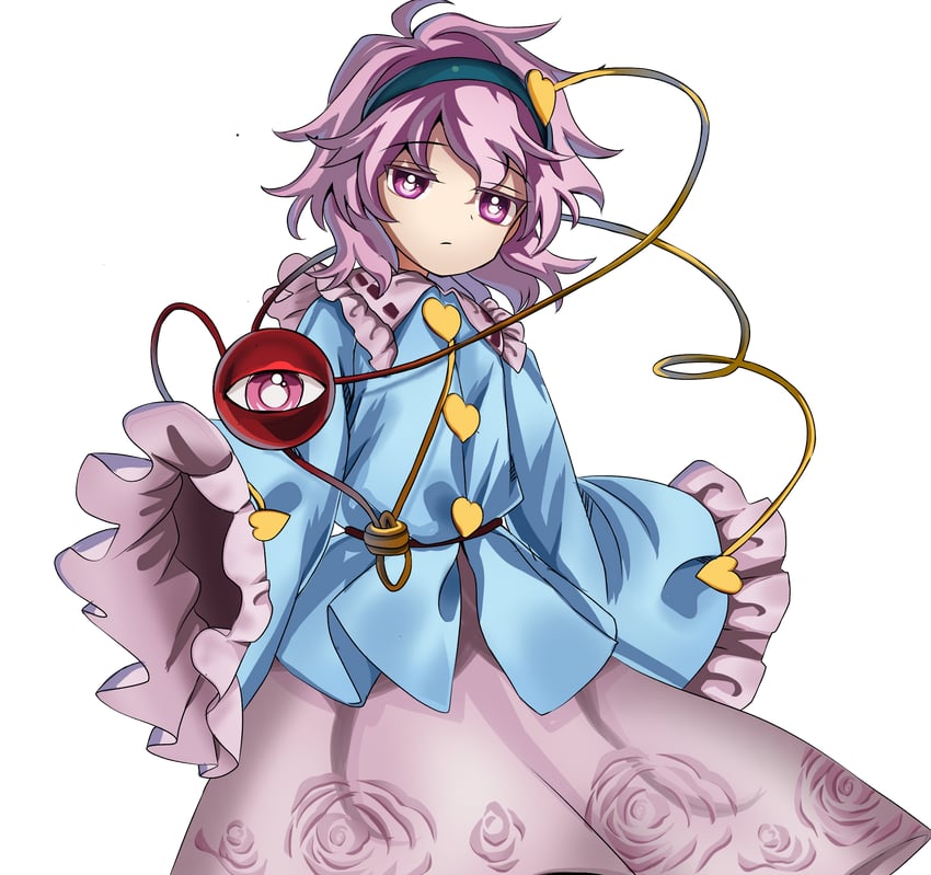 komeiji satori (touhou and 2 more) drawn by flimsy_market1893