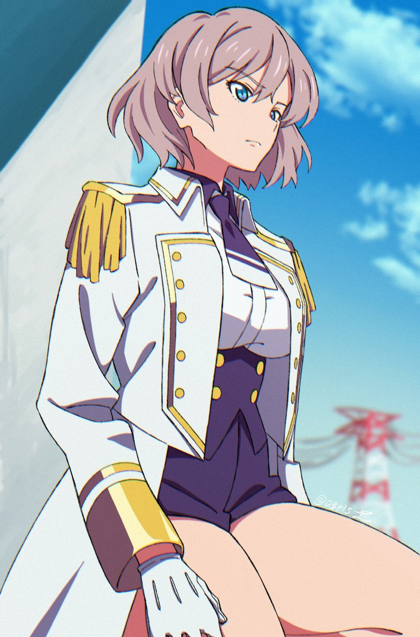 mujina (gridman universe and 1 more) drawn by piko_han