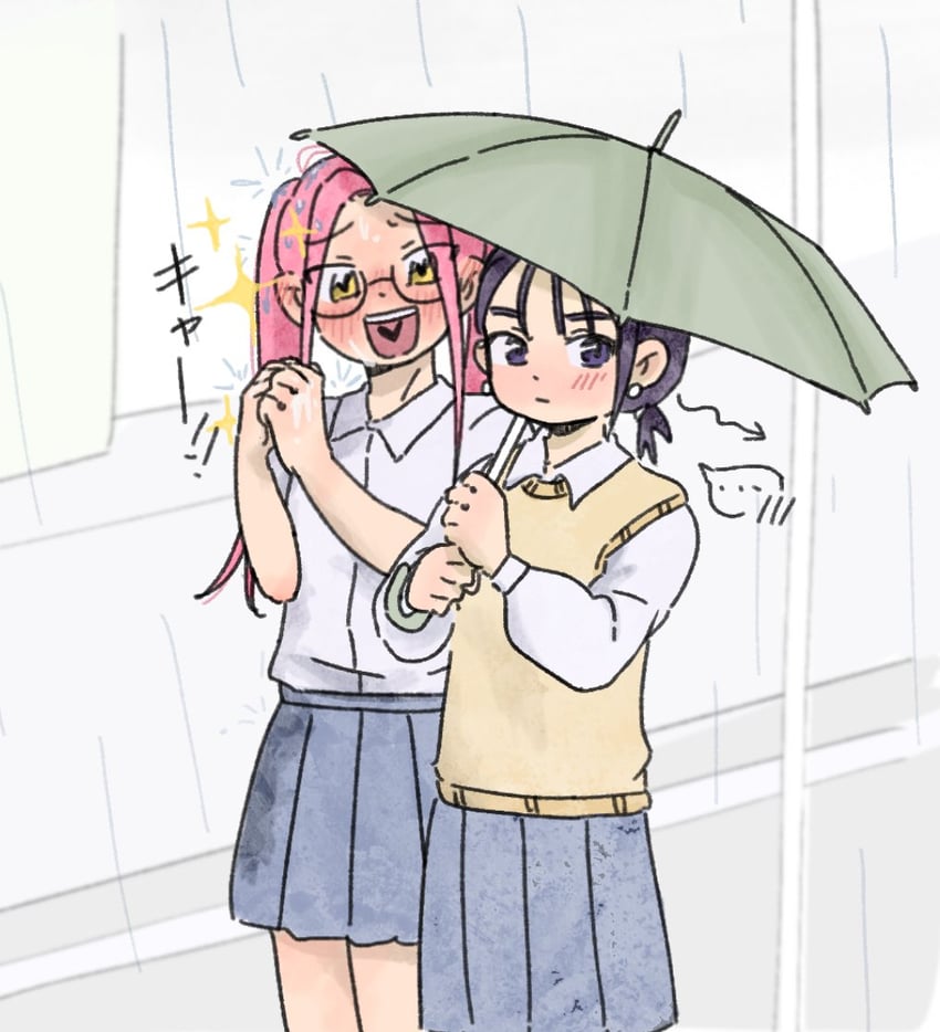 sua and mizi (alien stage) drawn by motii