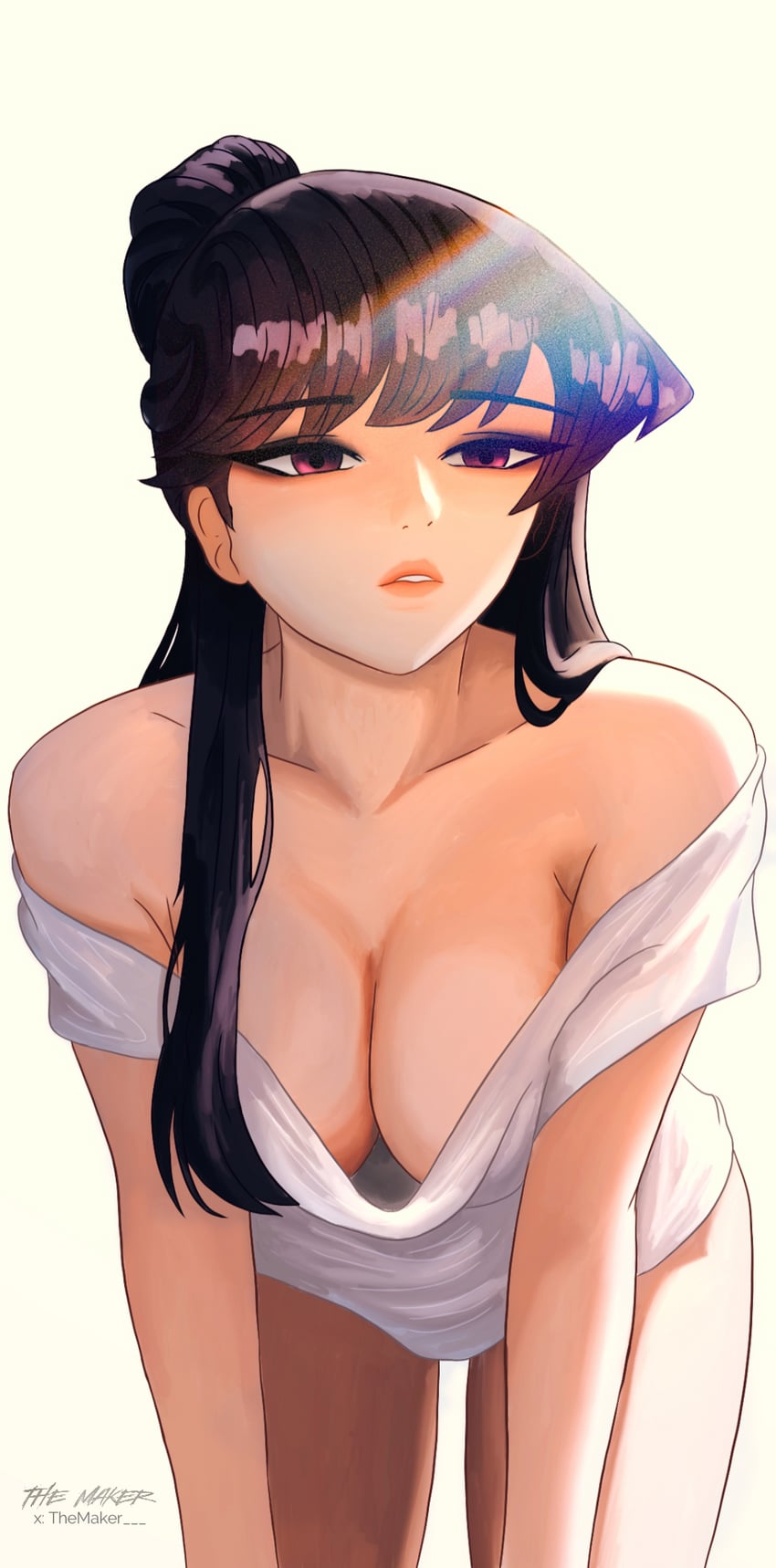 komi shouko (komi-san wa komyushou desu) drawn by themaker