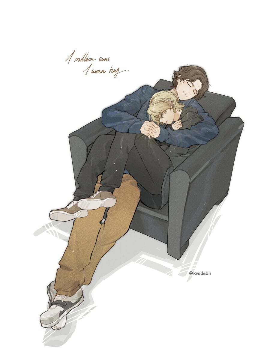 sentry and yelena belova (marvel and 2 more) drawn by kradebii