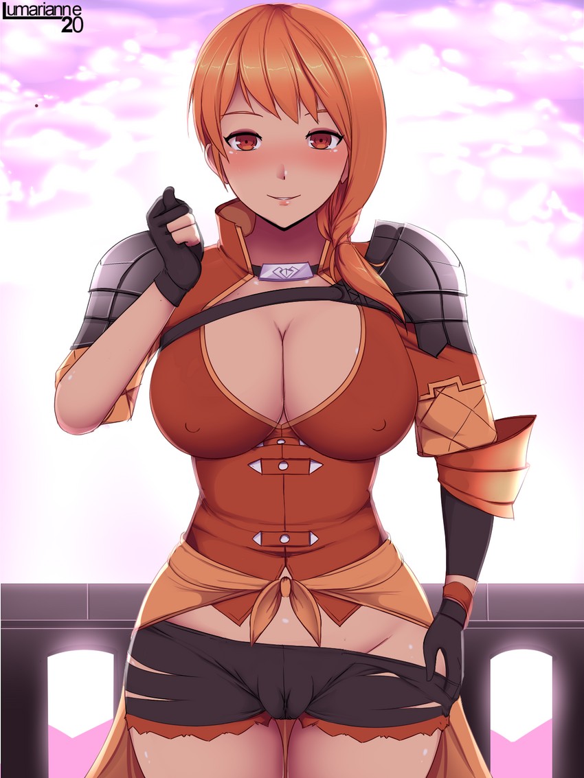 leonie pinelli (fire emblem and 1 more) drawn by lumarianne20