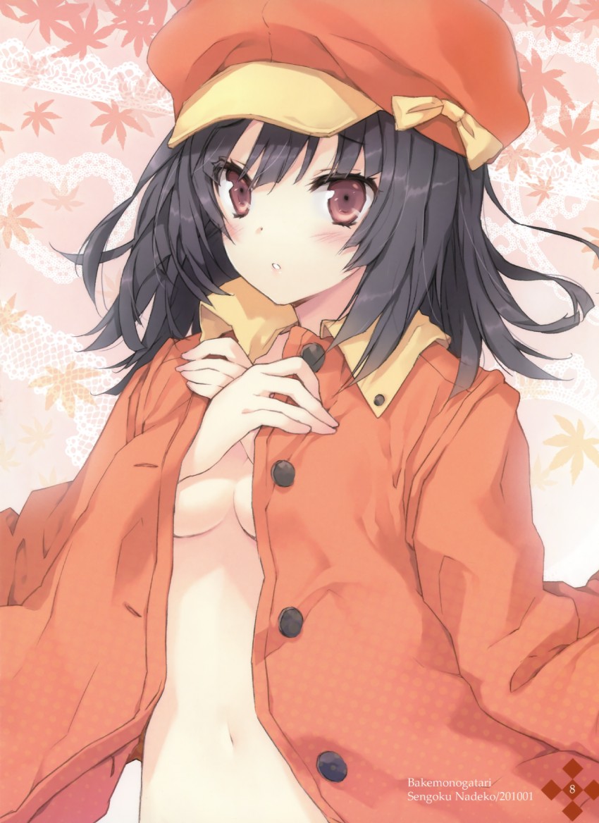 sengoku nadeko (monogatari and 1 more) drawn by cuteg