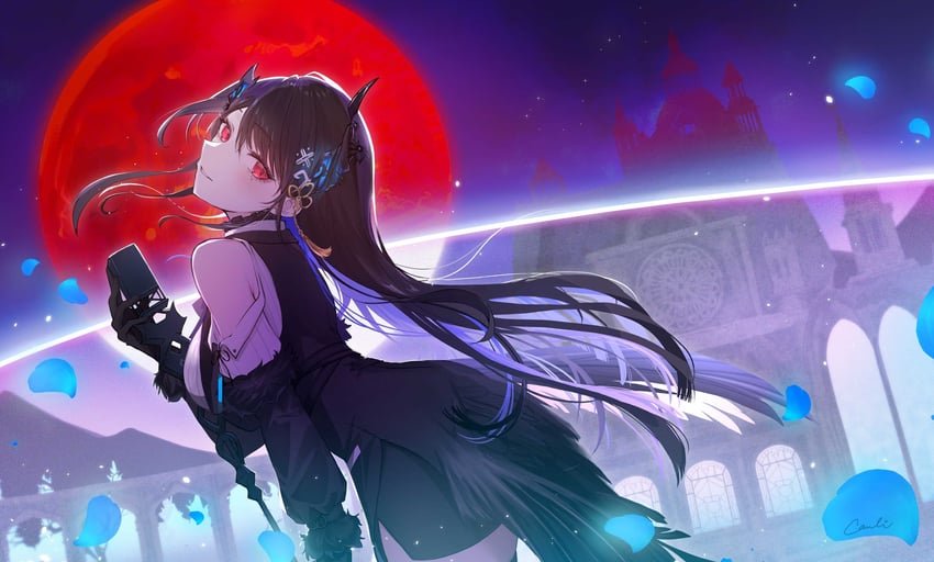 nerissa ravencroft (hololive and 1 more) drawn by cauli