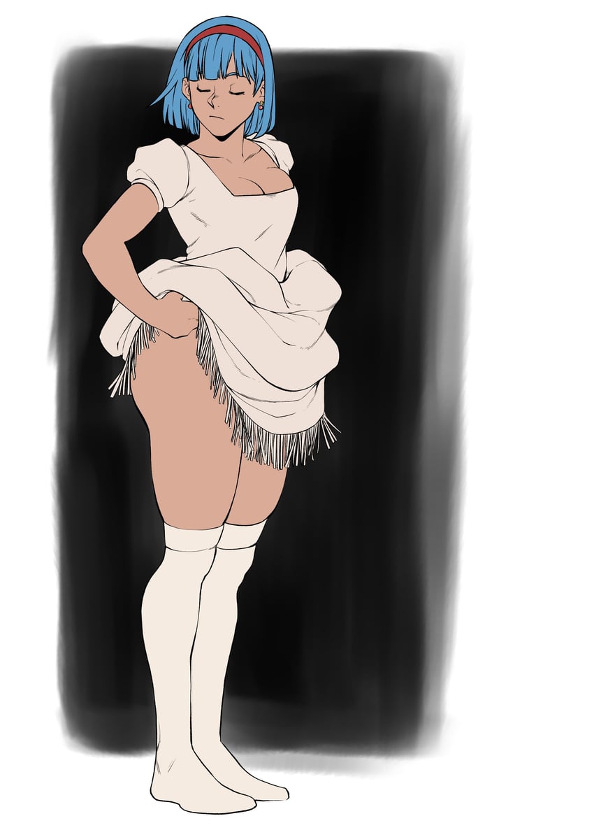 bulma (dragon ball and 1 more) drawn by all_llouis