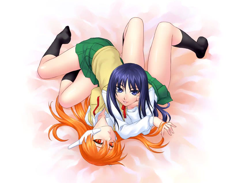 kurusugawa ayaka and serio (to heart) drawn by zen_(kamuro)