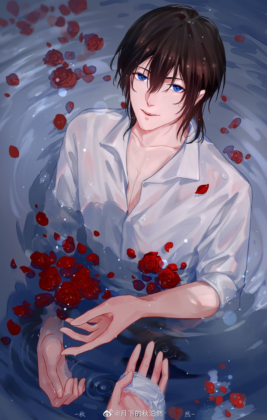 bai liu (i became a god in a horror game) drawn by whitcle