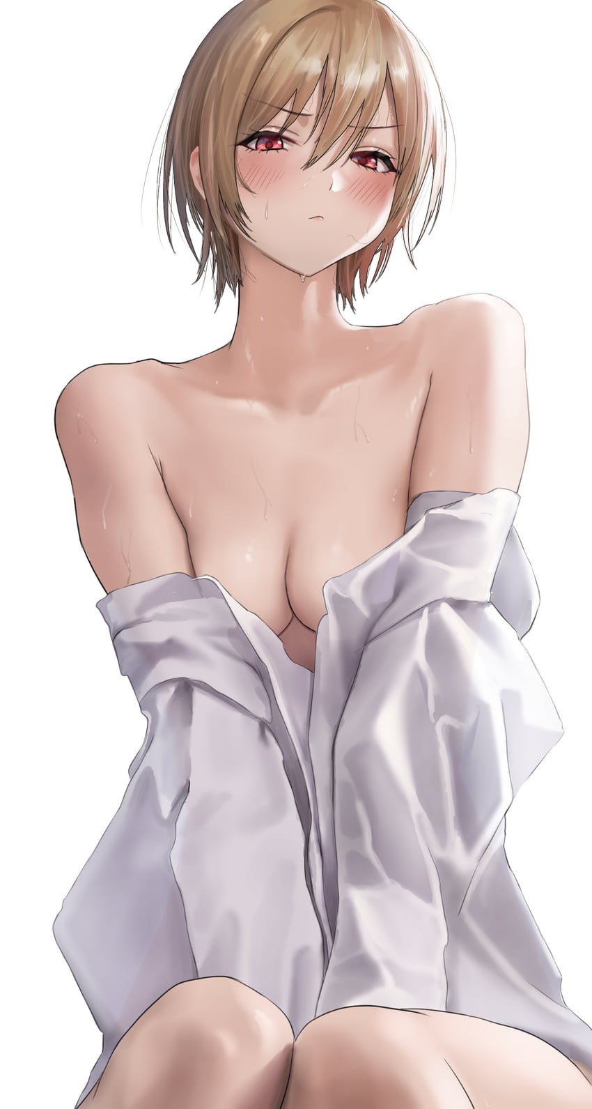 saijo juri (idolmaster and 1 more) drawn by out_type_(outtypeex)