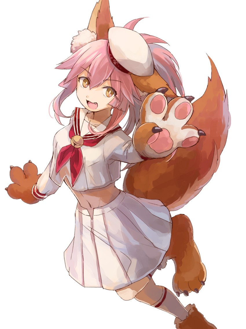 tamamo and tamamo cat (fate and 1 more) drawn by 241_(nishiki)