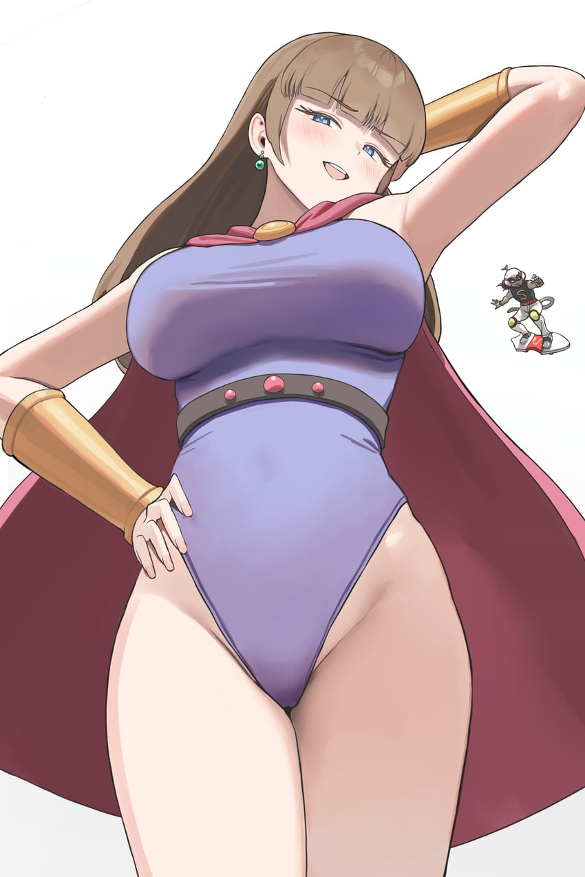 game queen and son oh-gong (narara superboard) drawn by twin_(tt_lsh)