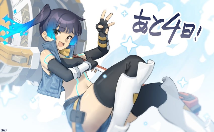 sena (xenoblade chronicles and 1 more) drawn by songchuan_li