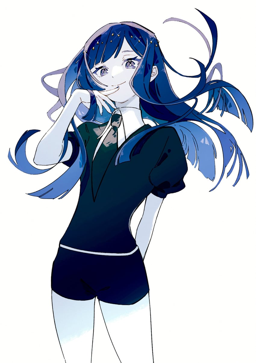 lapis lazuli (houseki no kuni) drawn by shiro_(kuro_guu)