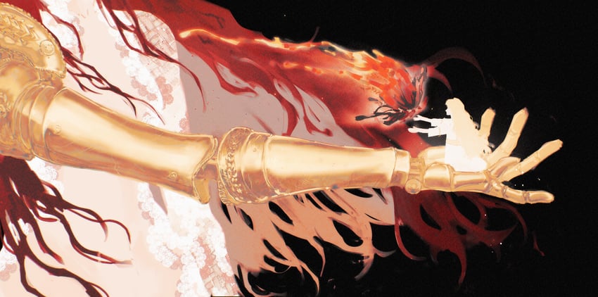 malenia blade of miquella and miquella (elden ring) drawn by dailynekob0t