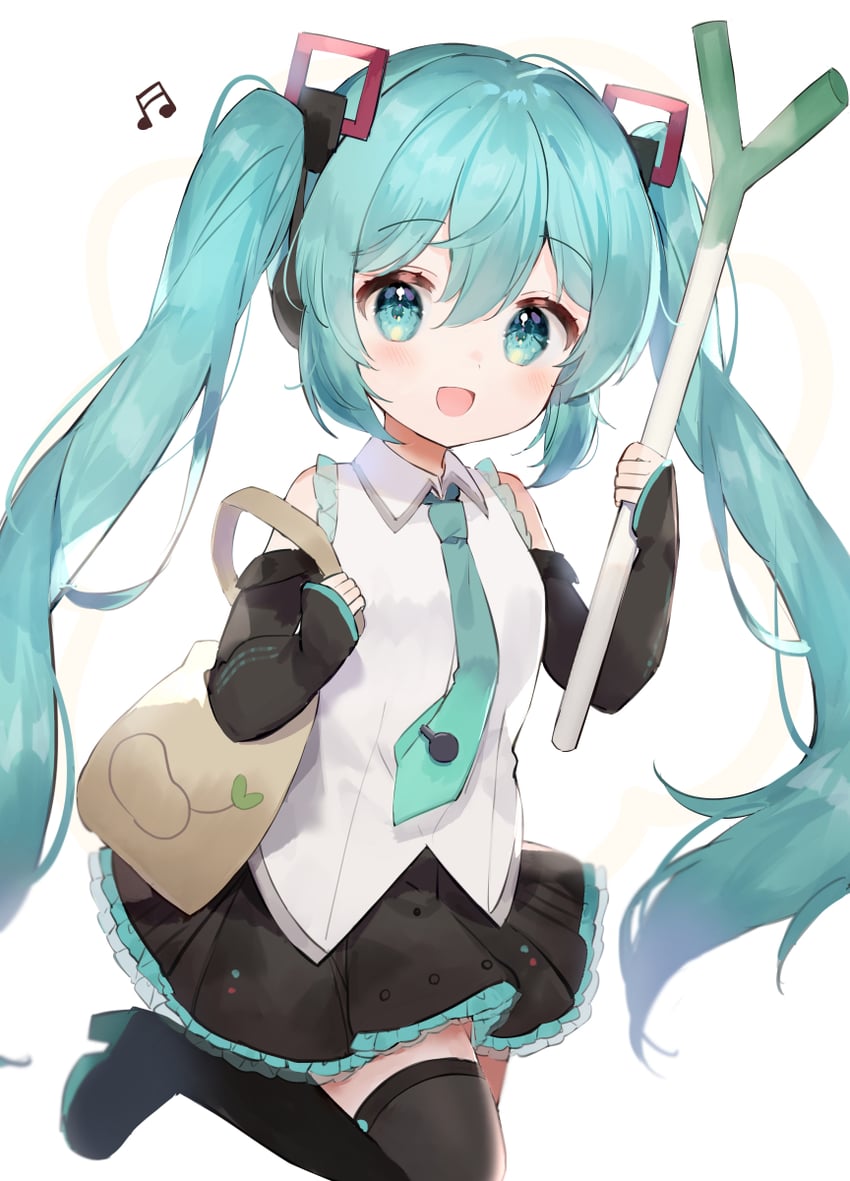 hatsune miku (vocaloid and 1 more) drawn by toufu_mentaru_zabuton