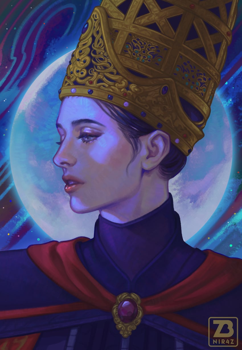 rennala queen of the full moon (elden ring) drawn by nir4z