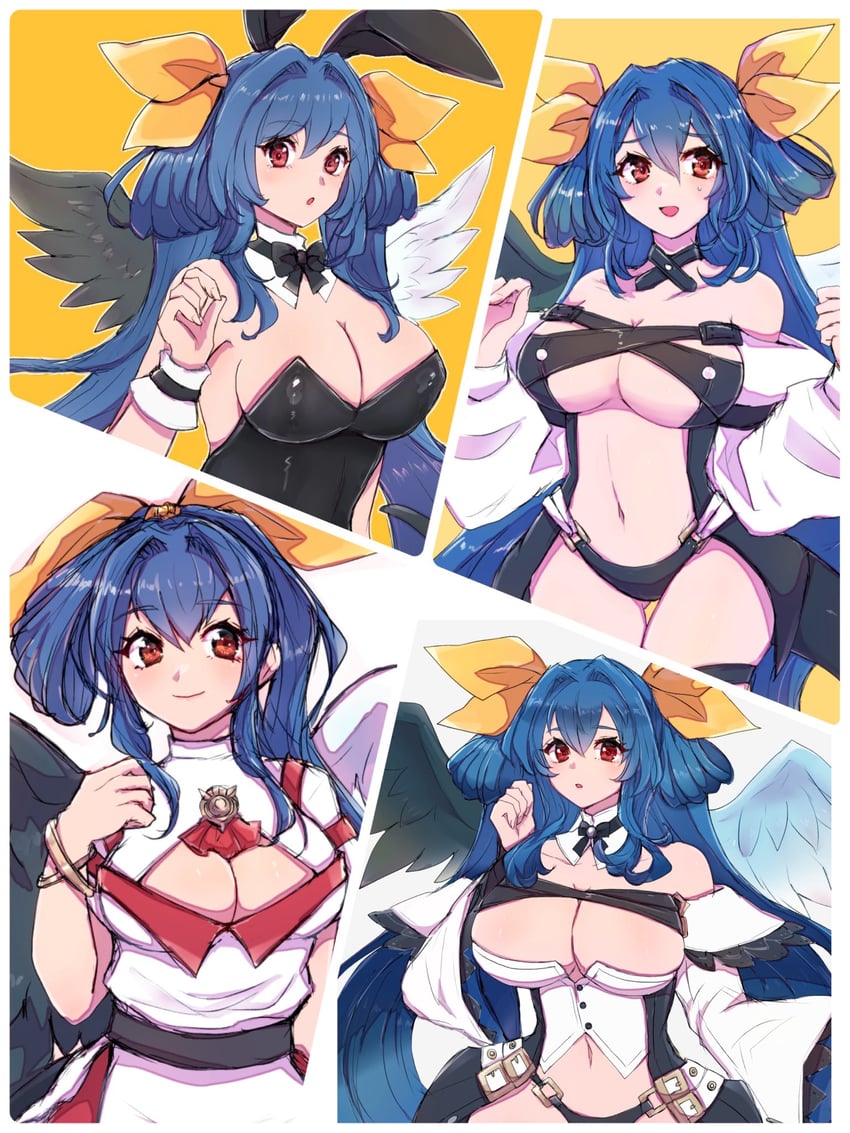 dizzy (guilty gear and 3 more) drawn by chemaru_(a8l)