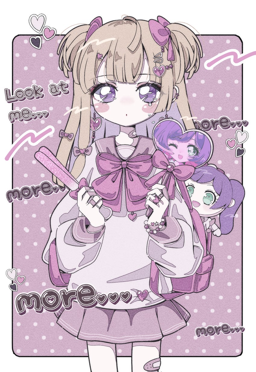 manaka laala and tsukikawa chili (pretty series and 1 more) drawn by milon_cas