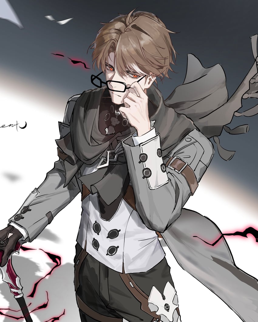 welt yang (honkai and 1 more) drawn by shuofei_crescent