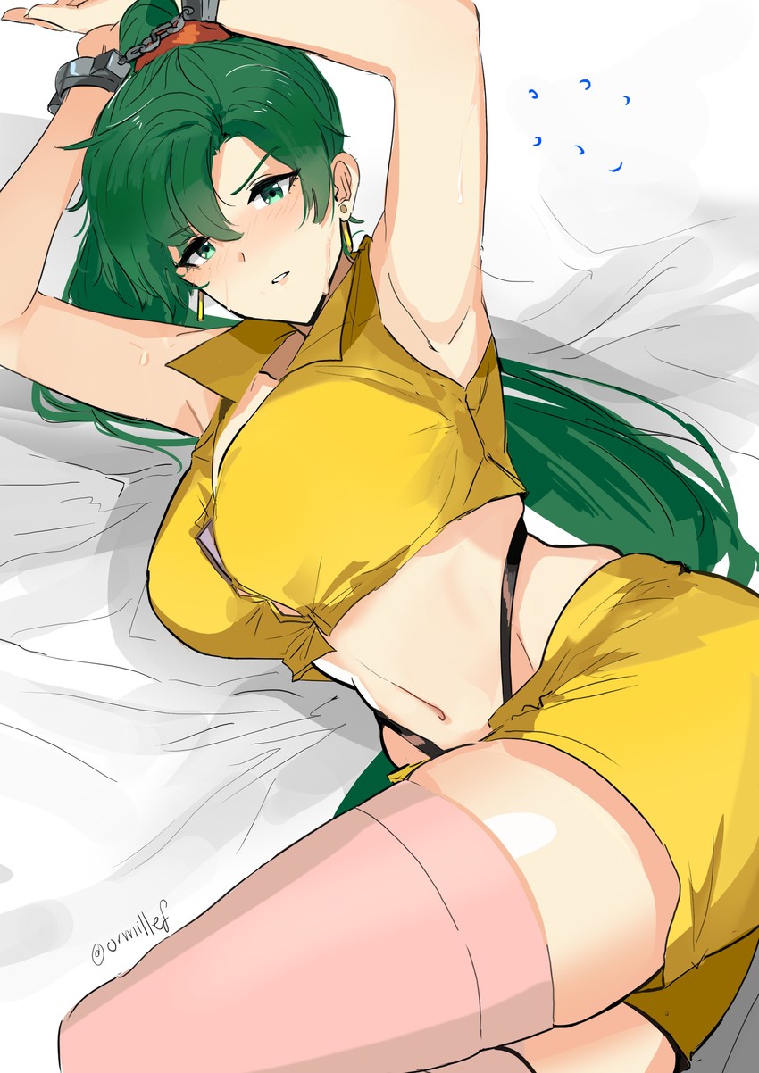 lyn, faye valentine, and wendee lee (fire emblem and 2 more) drawn by ormille
