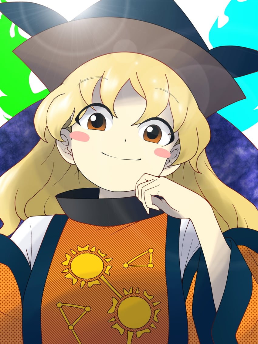 matara okina (touhou and 1 more) drawn by edwardmidori