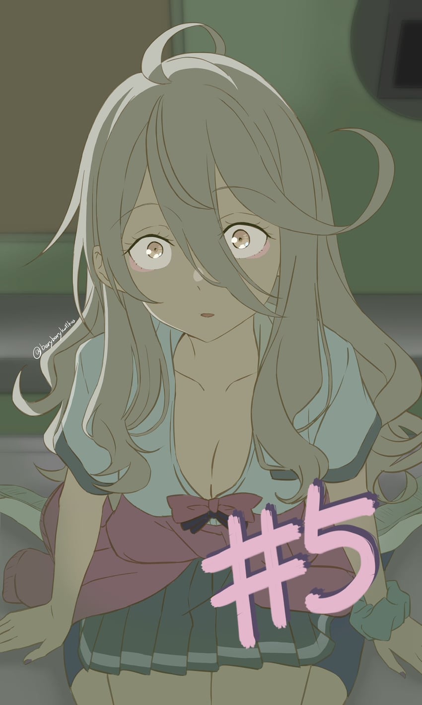 shikiya yumeko (make heroine ga oo sugiru!) drawn by beryberykutikus