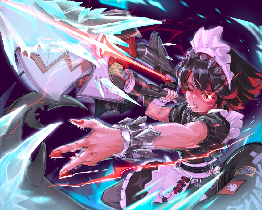 ellen joe (zenless zone zero) drawn by arubiru_illust