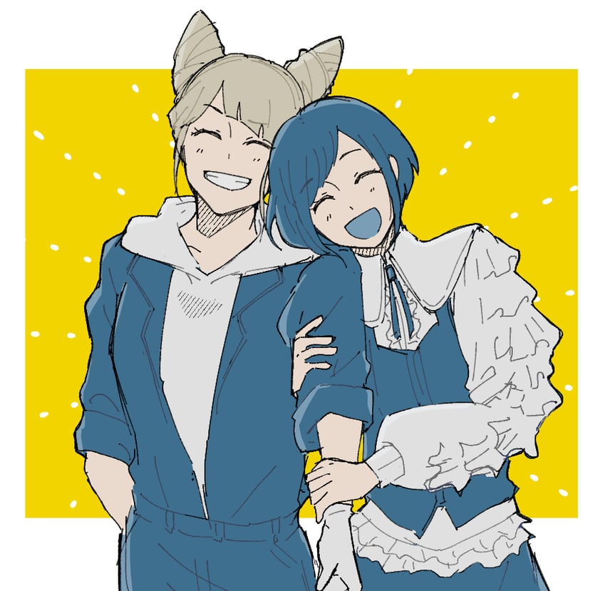 fukurai azami and jasmine (toshi densetsu kaitai center) drawn by 4242_leo