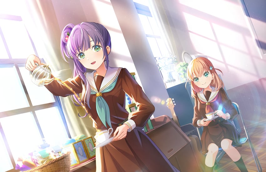 hinoshita kaho and otomune kozue (love live! and 1 more)
