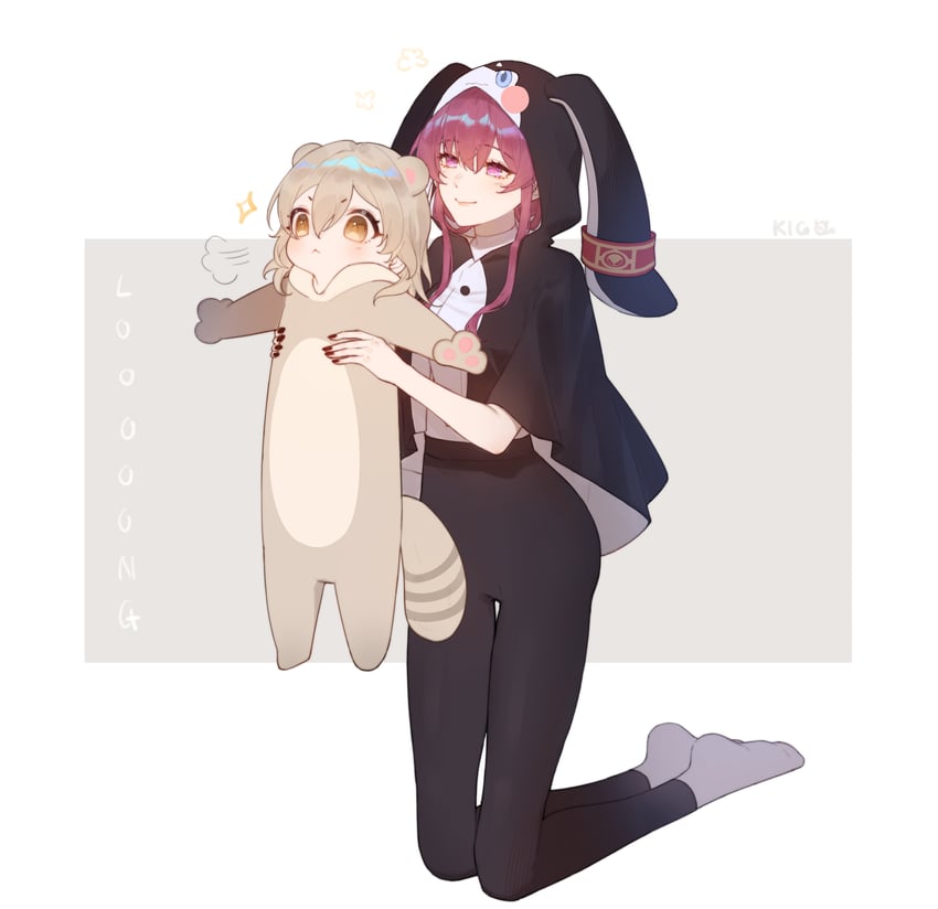 trailblazer, stelle, kafka, and pom-pom (honkai and 1 more) drawn by edogawa_kigoro