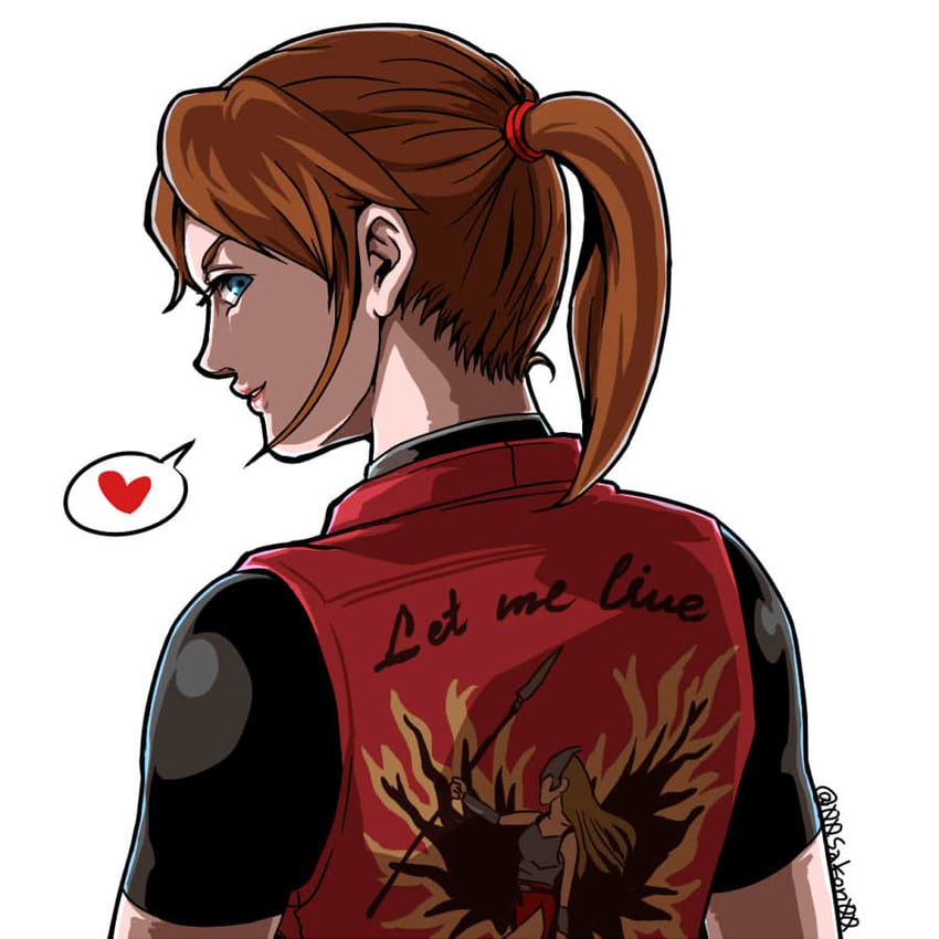 claire redfield (resident evil and 2 more) drawn by ma_2