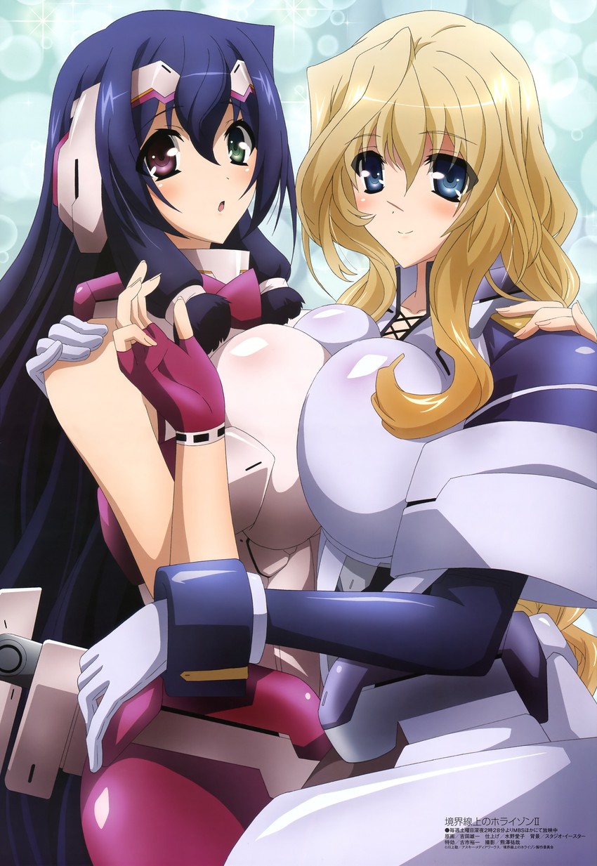 asama tomo and mary stuart (megami magazine and 1 more) drawn by yoshida_yuuichi