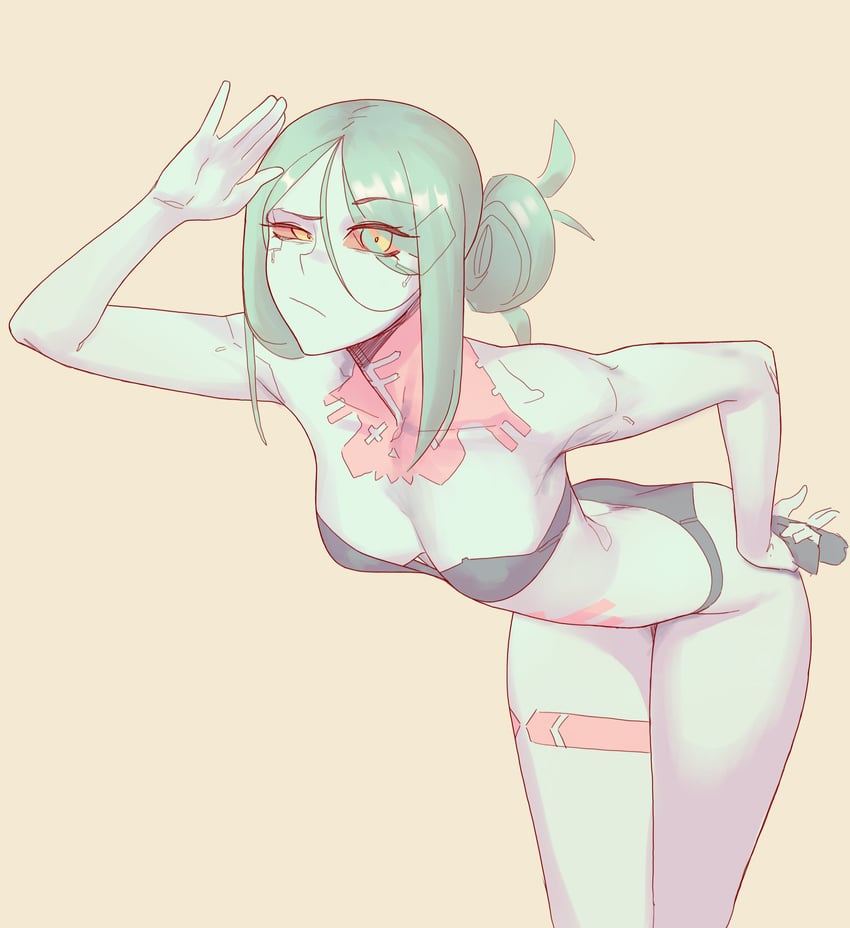 rebecca (cyberpunk and 1 more) drawn by gaken_if