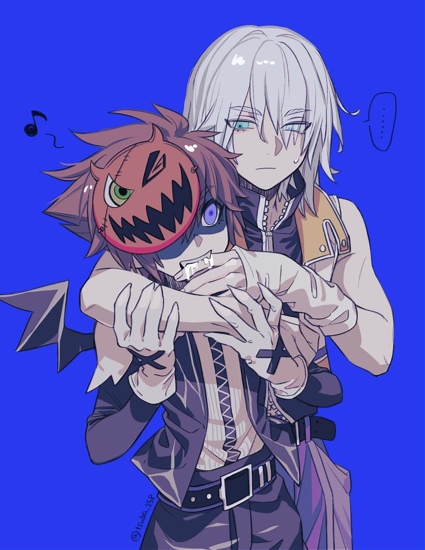 sora and riku (kingdom hearts and 1 more) drawn by tsuba_258