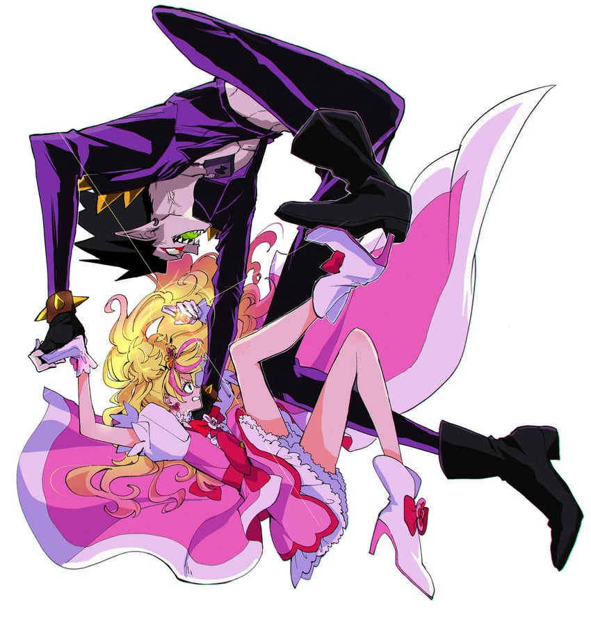 haruno haruka, cure princess, and close (precure and 1 more) drawn by 62kaeru
