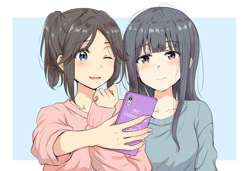 yoroizuka mizore and kasaki nozomi (hibike! euphonium and 1 more) drawn by betock