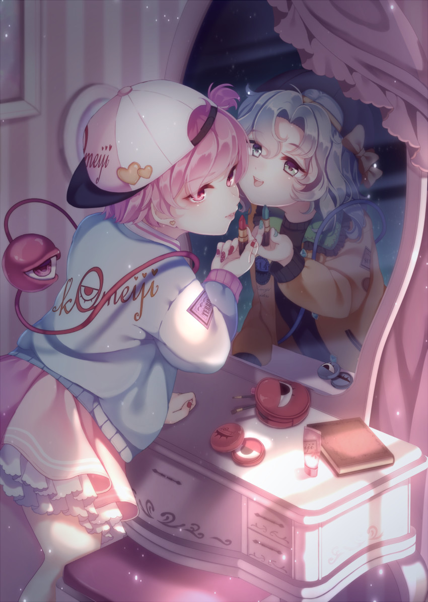 komeiji koishi and komeiji satori (touhou) drawn by satomachi