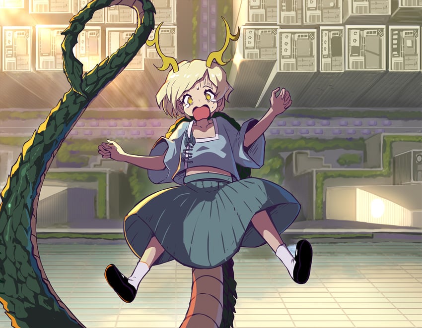 kicchou yachie (touhou and 1 more) drawn by syope