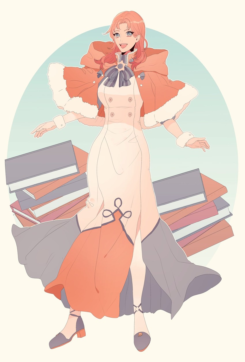 annette fantine dominic (fire emblem and 1 more) drawn by b1nniebee