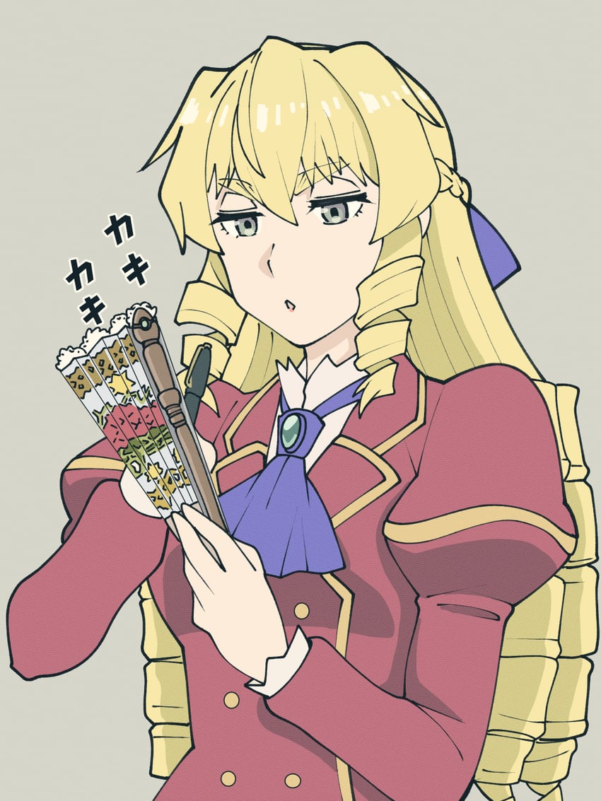 grace auvergne (akuyaku reijou tensei ojisan) drawn by a-king